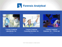 Tablet Screenshot of forensica.com